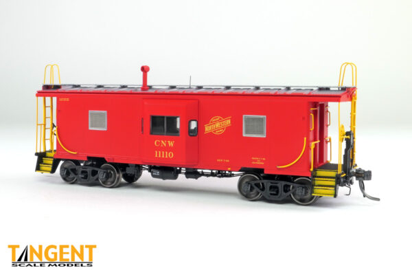 Chicago & Northwestern (C&NW) "Red Delivery 1966" ICC CNW Bay Window Caboose - #11108