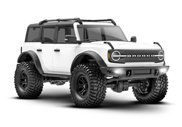 Traxxas TRA97074-1-WHITE TRX-4M Scale and Trail Crawler with Ford Bronco Body: 1/18-Scale 4WD Electric Truck with TQ 2.4GHz Radio System - TRA97074-1-WHITE