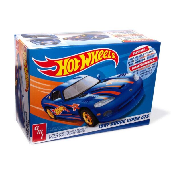 AMT Hot Wheels 1997 Dodge Viper GTS Snap 1/25 - AMT1349M