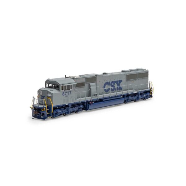 Athearn Genesis HO SD60M Tri-Clops w/DCC & Sound, CSXT #8717 - ATHG75637