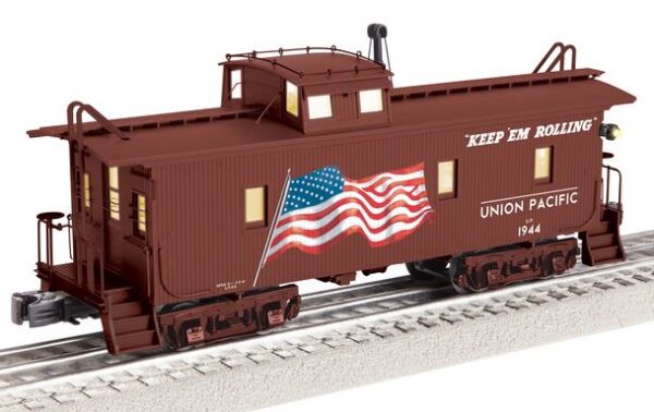 Lionel O UP WWII CA-1 caboose #1944