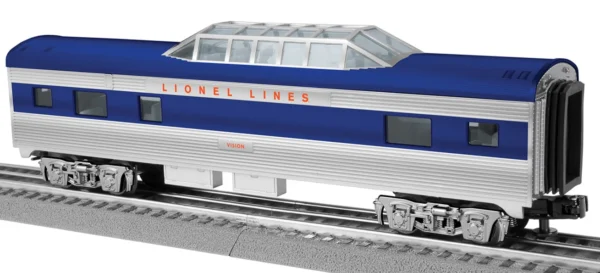 Lionel O RTR Lionel Lines Streamlined Vista Dome Coach Vision