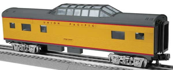 Lionel O RTR UP Streamlined Vista Dome Coach Star Dust