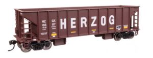 WalthersMainline HO 41' Ballast Hopper  - Ready to Run -- Herzog #6687